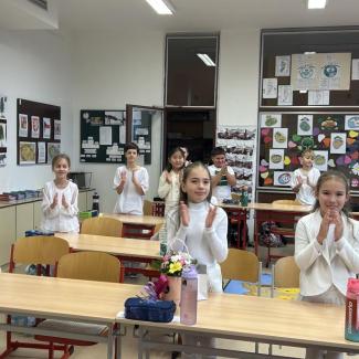 Svatý Martin ve 4. B