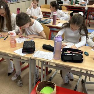 Svatý Martin ve 4. B