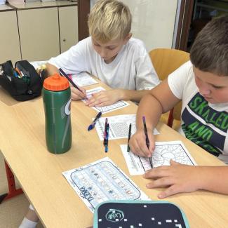 Svatý Martin ve 4. B