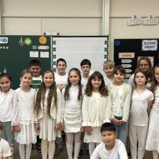 Svatý Martin ve 4. B