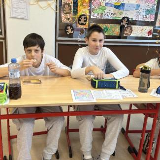 Svatý Martin ve 4. B