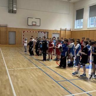 Florbalový turnaj v Žandově 