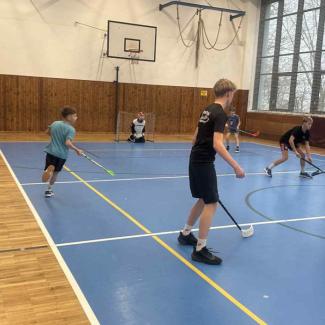 Florbalový turnaj druhého stupně