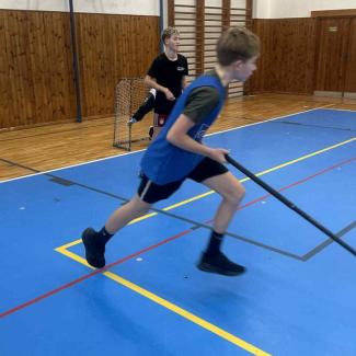 Florbalový turnaj druhého stupně