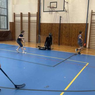 Florbalový turnaj druhého stupně