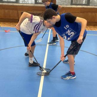 Florbalový turnaj druhého stupně