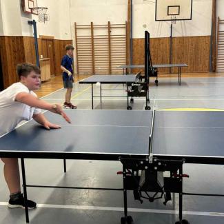 Vánoční stolní tenis