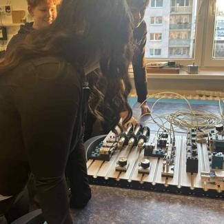 9. B - exkurze na SPŠ