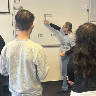 9. B - exkurze na SPŠ