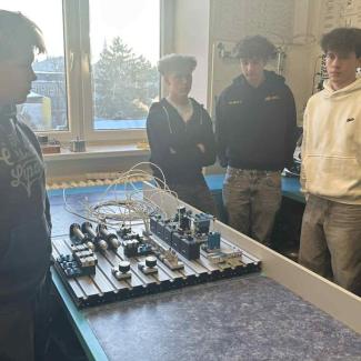 9. B - exkurze na SPŠ