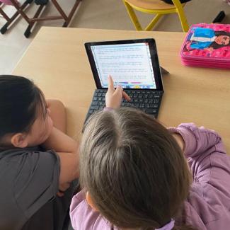 Tablety v hodině českého jazyka