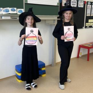 4. B - Čarodějnické dopoledne
