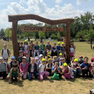Výlet 2. tříd do Zooparku Zelčín