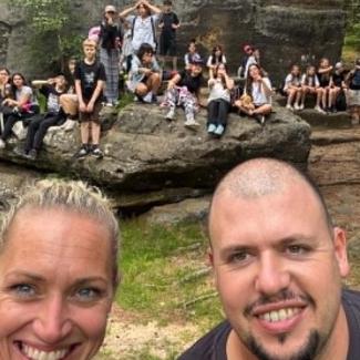 Výlet 6. A a 6. B na kozí farmu Nový Dvůr