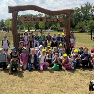 Výlet 2. tříd do Zooparku Zelčín