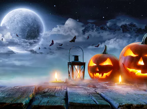 Halloweenská pátrací hra