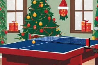 Vánoční stolní tenis